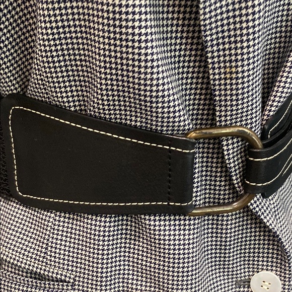 Sigrid Olsen Black Belt with Gold Buckle - Picture 4 of 14